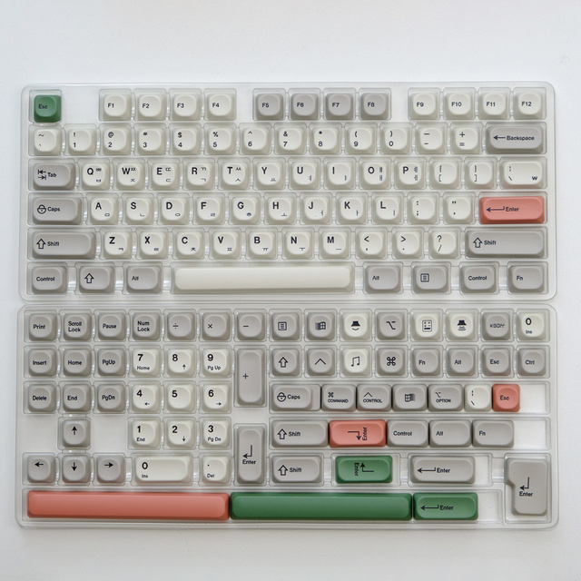 GMK 9009 Retro Keycaps KOA Profile Keycaps PBT DYE-SYB Keycap Set for Mx Cherry Mechanical Keyboard 61/64/84/87/104/108