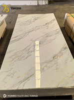 Vente flash - Marbre UV 1220*2440*3mm facile à installer pour les appartements