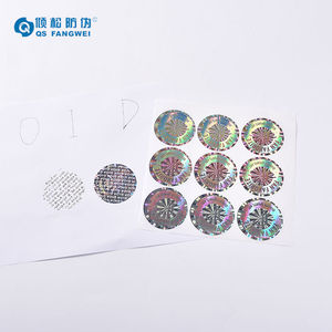Nouvel autocollant holographique de sécurité anti-effraction personnalisé, imperméable, en vinyle, <span class=keywords><strong>pour</strong></span> ordinateur, caméra, téléphone portable - Product Image 6