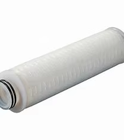 Cartouche filtrante à membrane en acétate de cellulose 0.65 microns 10 pouces 20 pouces 30 pouces pour la filtration d'eau en bouteille