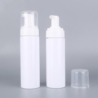 100ml 150ml 200ml blanc/clair récipient cosmétique PET plastique Lotion Mousse bulle mousse pompe bouteille pour savon liquide bain crème