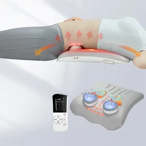 2022 sıcak satış elektrikli sırt ağrı kesici masaj ısı düşük frekans terapi masajı lomber çekiş makinesi