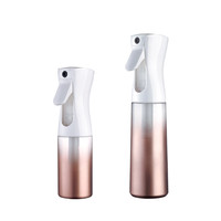 Bouteille de pulvérisateur d'eau à déclenchement en PET bouteille à haute pression pour salon de coiffure bouteille de pulvérisation de brume fine