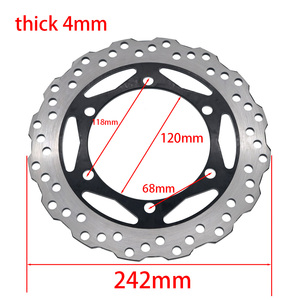 Disco de Freno Trasero para Motocicleta Kawasaki KLX250 KLX300 KSF400 KLX650R - Product Image 4