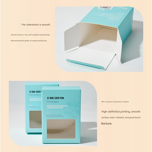 Boîte d'emballage écologique à double prise pour casque Boîte à fenêtre à affichage numérique Boîte de papier d'emballage personnalisée pour câbles de données - Product Image 2