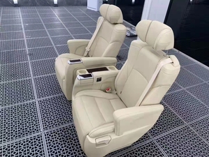 Nouveaux sièges de van VIP électriques chauffants rotatifs OEM de luxe avec massage et ventilation pour MPV/VAN/RV Carnival Sprinter V250 Metris - Product Image 2