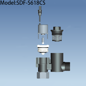 Goldenland DC <span class=keywords><strong>9V</strong></span> Válvula <span class=keywords><strong>solenoide</strong></span> de enclavamiento G1/2, para descarga automática de urinario OEM compatible con el servicio de urinarios - Product Image 3
