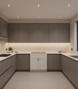 Mobile da Cucina Bianco Stile Shaker Sunique Sydney, Anta Moderna in MDF SW-SB27 - Product Image 2