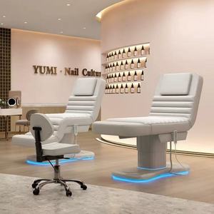 Cama de Belleza Totalmente Eléctrica, Cama de Masaje de Grado Profesional, Cama para Tatuaje de Cejas, Cama Médica Estética Ajustable, Cama de Fisioterapia - Product Image 5