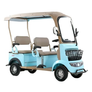 Voiturette de golf miniature 4 places QiFan de haute qualité pour le tourisme - Product Image 1