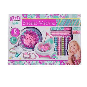Máquina de tejer manual de plástico para pulseras DIY para niñas, juguete de tejer con cuentas para el hogar, para niños, 5+ <span class=keywords><strong>TAGO</strong></span> - Product Image 5