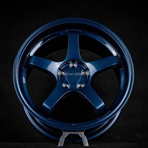 5X120 5X114.3 17 18 19 20นิ้วสีแดงจำลองสีรถ <span class=keywords><strong>Te37</strong></span>ปลอมแปลงสำหรับ BMW Audi Benz Porsche - Product Image 2