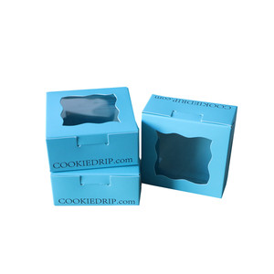 Cajas de rosquillas de lujo vacías con ventana transparente - Product Image 6