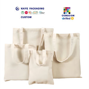 Personalize suas próprias sacolas de compras com logotipo impresso, sacolas de algodão tipo tote, sacolas de calico em branco, sacolas de praia para adultos. - Product Image 1