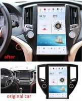 Radio con Pantalla Táctil Vertical de 13.6 Pulgadas, Navegación GPS, Unidad Principal para Auto, Carplay, Bluetooth, Estéreo, Estilo Tesla, para Toyota Crown 2014