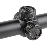 Pour Marcool LPVO 1-6x24 1-8x24 1-10x24 Lunette tactique sans bordure étanche pour la chasse, viseur optique, diamètre du tube 30 mm, montage 11 mm