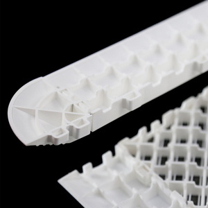 Draagbare dansvloer voor feesten, bruiloften en evenementen, wit/aluminium rand - Product Image 5