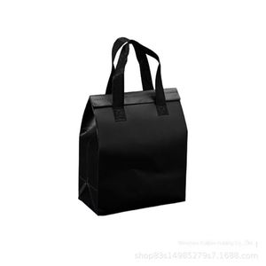 Takeaway Insulated Non-woven Foldable Portable Cooler Bag with Zipper Closure and Handled - Product Image 6
