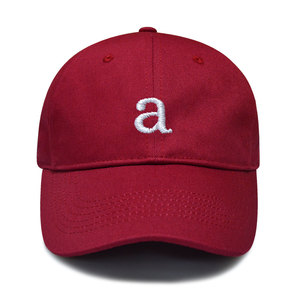 Casquette de baseball unisexe en coton, style minimaliste, avec logo brodé 3D personnalisé bicolore et lettres alphabétiques, faible MOQ - Product Image 5