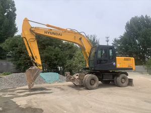 รถขุดล้อยี่ห้อฮุนได รุ่น 210W-7 ปี 2023 มือสองจากเกาหลี น้ำหนัก 21 ตัน เครื่องยนต์ R210W อุปกรณ์ก่อสร้าง ขาย - Product Image 2
