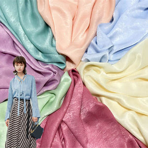 Tessuto <span class=keywords><strong>Stin</strong></span> all'Ingrosso, Materiale Morbido in Poliestere, Raso di Seta Crepe all'Ingrosso per Abiti Formali da Donna - Product Image 2