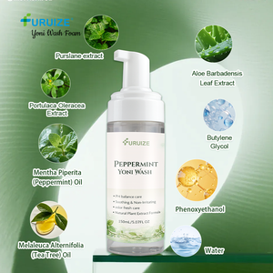Espuma Limpiadora Íntima Femenina Refrescante de Menta Furuize OEM/ODM, Equilibrada en pH, Suave, Control de Olores - Product Image 2