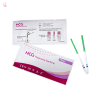 Produits de planification familiale médicale, bandelette de test de grossesse rapide à un seul pas, test de grossesse rapide
