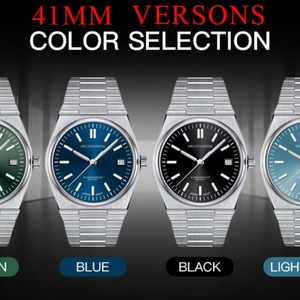 Reloj Automático de Marca para Hombre, Reloj Mecánico de Acero Inoxidable, Relojes de Pulsera Clásicos para Hombre Resistentes al Agua 20 ATM - Product Image 4