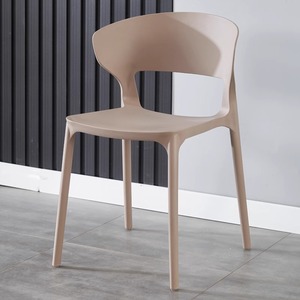 Sedia da Pranzo Impilabile Economica in Stile Nordico, Sedie Colorate in <span class=keywords><strong>Plastica</strong></span> per Bar e Caffetterie, Mobili da Esterno in <span class=keywords><strong>Plastica</strong></span> - Product Image 2