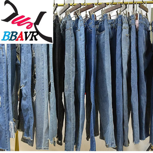 Jeans d'été de haute qualité pour femmes, vêtements d'occasion du Guangdong en balles, qualité propre, prix compétitif - Product Image 4