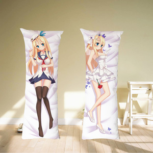 Fodere per <span class=keywords><strong>cuscini</strong></span> ChamXue: <span class=keywords><strong>Federe</strong></span> rettangolari con stampa di ragazza anime, cartone animato, personaggio femminile, per la casa, stile 2D, <span class=keywords><strong>simpatiche</strong></span> - Product Image 6