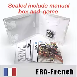SoulSilver HeartGold Pearl Platinum Diamond USA FRA UKV box with manual <b>Game</b> Cartridge For Ds 3ds 2ds English French - Product Image 4