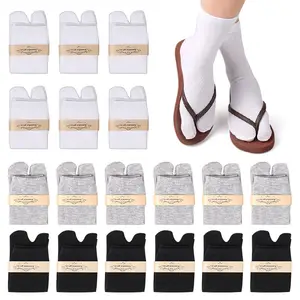 Two toe socks for men women two toe separators socks indoor japanese split toe socks