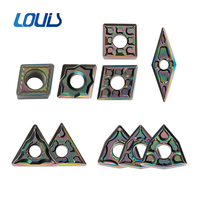 Lame dure de voiture à commande numérique 7 couleurs trempe CNGX/WNMG/TNMG/CNMG/SNMG/VNMG/CCMT lame cnc série