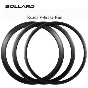 ขอบล้อจักรยาน Bollard 700C แบบ Clincher ความลึก 30/40 มม. 24 รู รองรับเบรค V แบบสองชั้น CV/<span class=keywords><strong>FV</strong></span> ขนาดยาง 23C/25C/28C ผลิตจากอลูมิเนียมอัลลอยด์เคลือบผิวแบบอะโนไดซ์ - Product Image 4