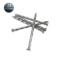 Clous en acier galvanisé de qualité supérieure à prix de gros, clous en spirale durables pour le bois, clous en acier personnalisables pour le sol