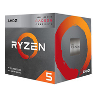 Processeur de bureau d'occasion AMD Ryzen 5 4600G (r5)7nm 6 cœurs 12 fils 3.7GHz 65W AM4 Interface Boxed R5 CPU
