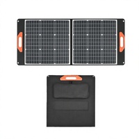 Panneau solaire pliable 200W monocristallin, chargeur portable, étanche IP67, pour camping, station d'alimentation, batterie