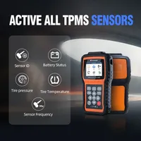Outil de diagnostic et d'entretien TPMS FOXWELL T2000 WF, scanner OBD2, diagnostic des capteurs TPMS, système de surveillance de la pression des pneus de voiture