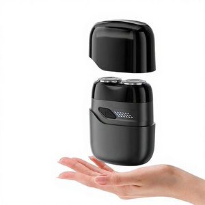 Recortadora de Barba Portátil Mini con Doble Cuchilla Afilada, Recargable por USB, Impermeable, Afeitadora Eléctrica Profesional para Hombres - Product Image 1