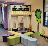 Expérience immersive Hôpital Play Center Intérieur Personnage Maison de jeu Enfants Aire de jeux intérieure Équipement