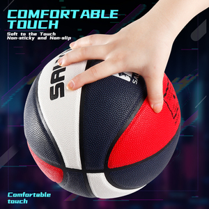 Ballon de basket-ball professionnel taille <span class=keywords><strong>7</strong></span> officiel en cuir PU, anti-humidité, résistant à l'usure, pour compétition intérieure et extérieure - Product Image 3
