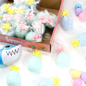 TPR buah simulasi pangsit nanas licin dewasa penghilang stres bola ventilasi Promosi bola adonan Mainan oleh produsen - Product Image 5