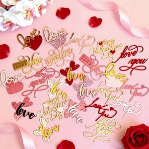 Decoración Acrílica para Pastel de San Valentín, Decoración para Pastel con la Frase 'Te Amo', Adornos para Pastel - Product Image 1