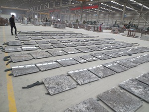 Groothandel Alaska Beige Wit Graniet Gepolijst Geslepen Gevlamd Graniet Stenen Aanrecht Prijzen - Product Image 6