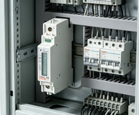 Medidor de Energía Monofásico Acrel ADL10-E, Montaje en Riel DIN, Comunicación Modbus-RTU RS485, Corriente Máxima de 80A