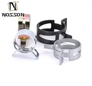 Zinc Spring Steel Hose Clamping Safety Spring Clip Spring Hose Clamp For Automotive