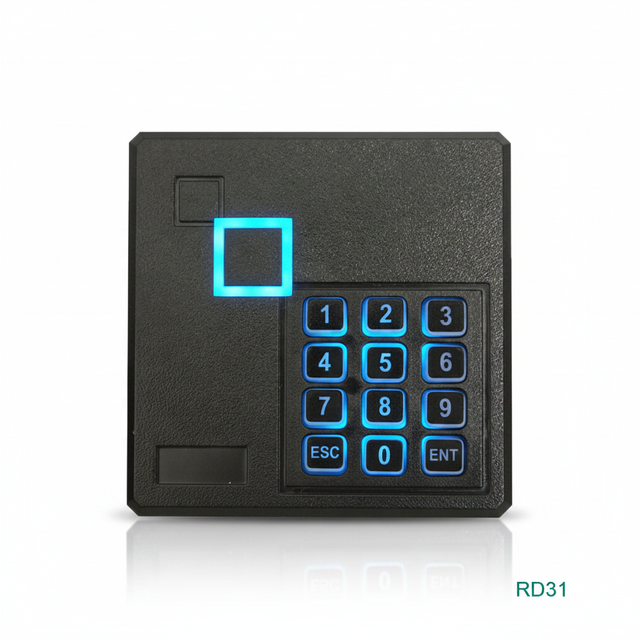 DFD Wholesale ABS All-in-One Access Control Machine Waterproof RFID Card Reader Keypad for Glass Door Office Security