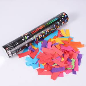 도매 뜨거운 할로윈 크리스마스 파티 축하 선물 공장-Instock 불꽃 놀이 다채로운 사각형 총 바 종이에 손으로 포장 - Product Image 6