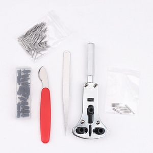 Outils de Réparation de Montres Ensemble d'Outils 147 Pièces Ouvre-Boîtier Chasse-Goupille de Bracelet Extracteur de Barres à Ressort Réparation de Montre - Product Image 3